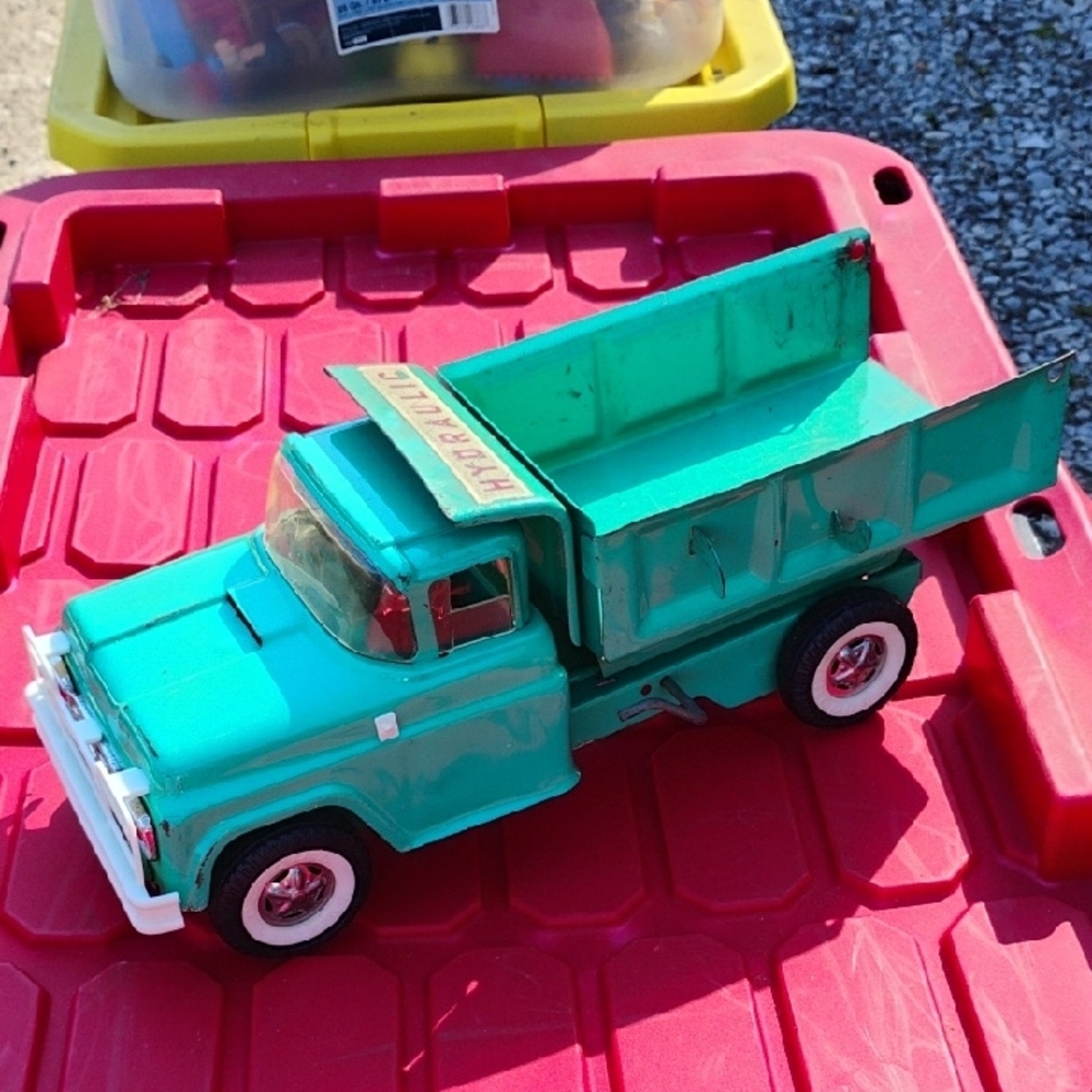 SALE! Buddy L Vintage Steel Dump Truck 50's/60's